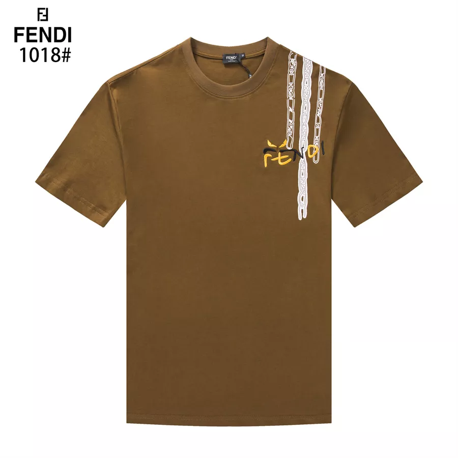 fendi t-shirt manches courtes pour unisexe s_1277207